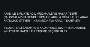 Türkiye Deprem Kayıp Haber Alınamayan Kişiler Listesi!